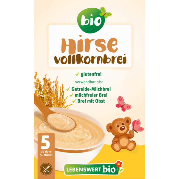 Lebenswert bio Bio Hirse Vollkornbrei