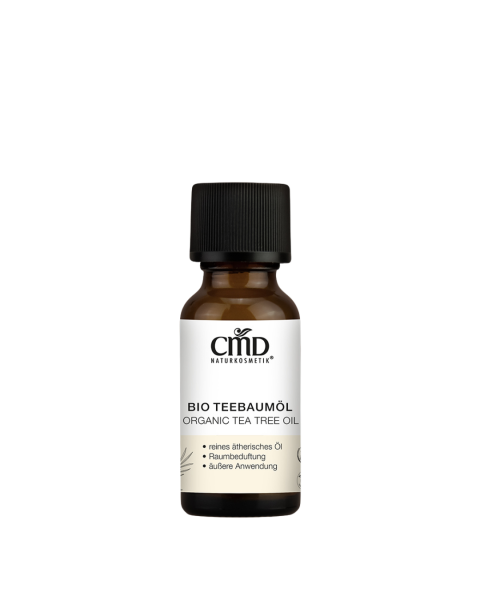 CMD Naturkosmetik Bio Teebaumöl mit Tropfeinsatz