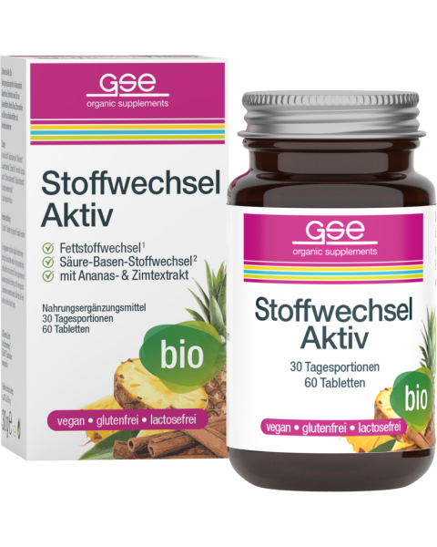 GSE Bio Stoffwechsel Aktiv, 60 Tabletten