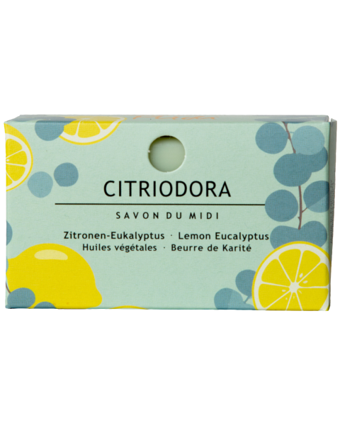 Savon Du Midi Karité Seife Citriodora - im Designkarton