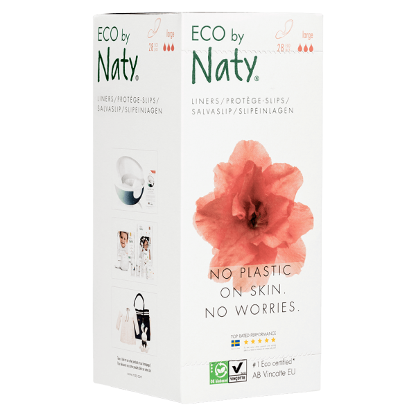 Naty  Öko Slipeinlagen (Groß)
