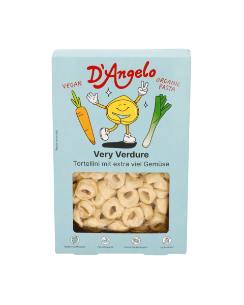 D'Angelo Bio Tortellini mit extra viel Gemüse