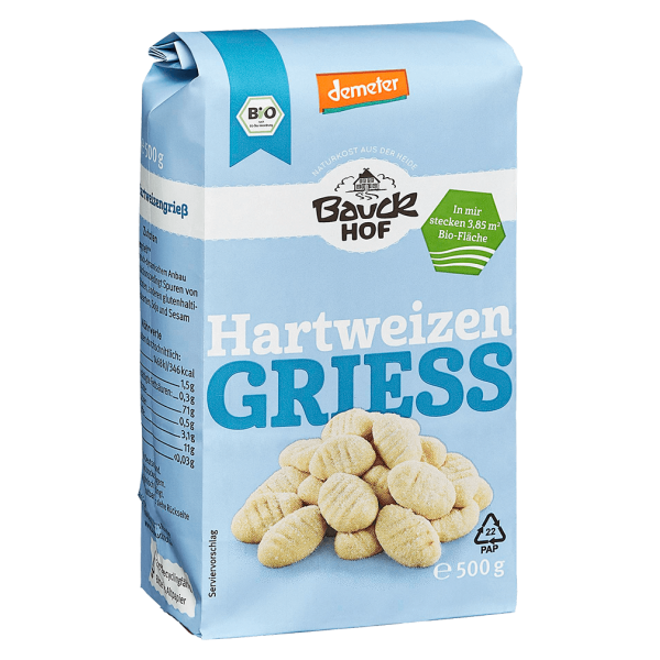 Bauckhof  Bio Hartweizen Griess