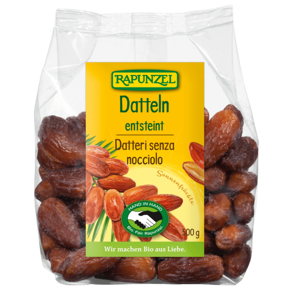 Rapunzel Bio Datteln Deglet Nour, entsteint