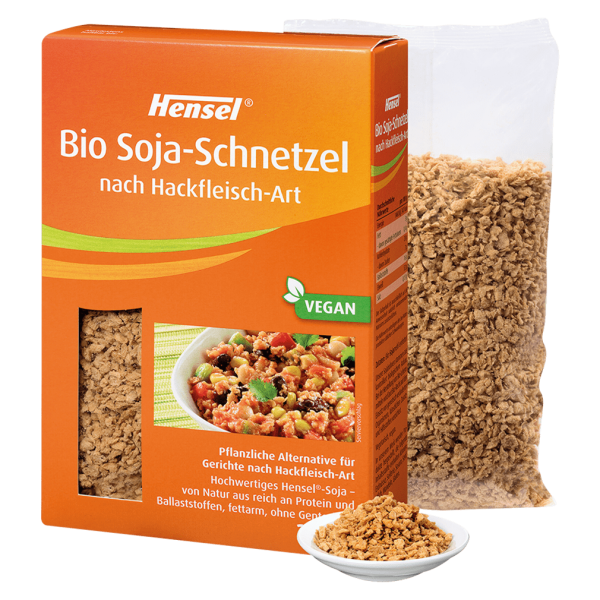 Hensel Bio Soja-Schnetzel nach Hackfleisch-Art