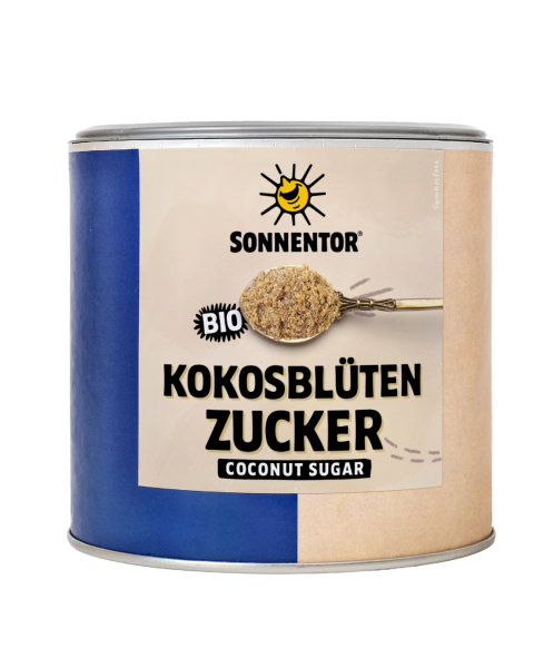 Sonnentor Bio Kokosblütenzucker, 300 g, Gastrodose klein