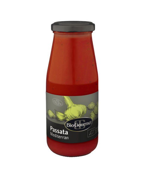 BioGourmet Bio Passata Mediterran, 700ml
