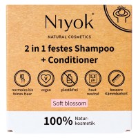 Niyok 2 in1 festes Shampoo + Conditioner - soft blossom Niyok 2 in1 festes Shampoo + Conditioner - soft blossom