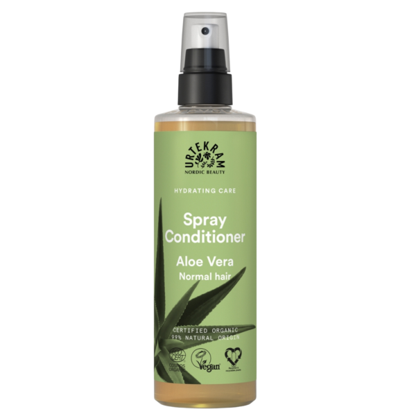 Urtekram Aloe Vera Spray Conditioner Normal hair, 250 ml