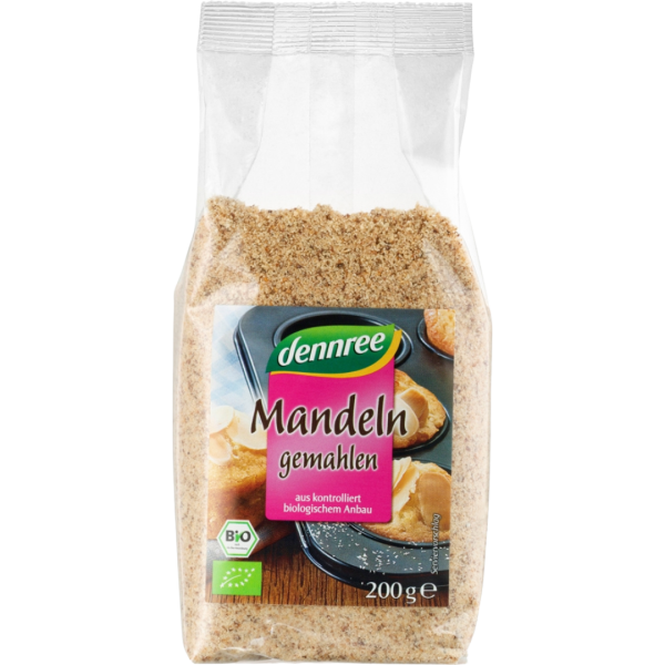 dennree Bio Mandeln blanchiert, gemahlen