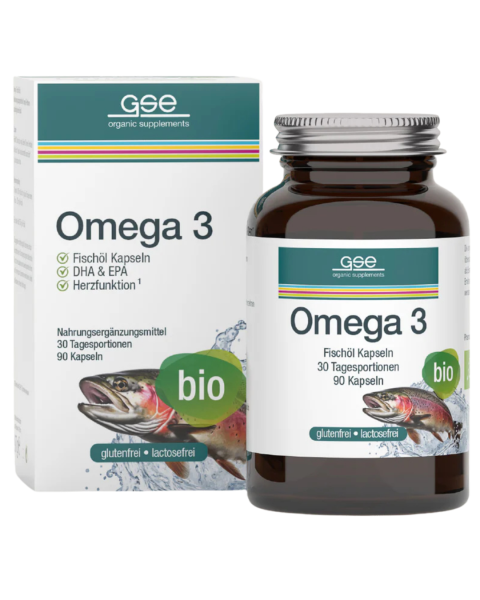 GSE Bio Omega 3 Fischöl Kapseln