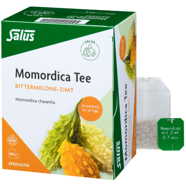 Salus Bio Momordica Tee mit Zimt, 40 Teebeutel