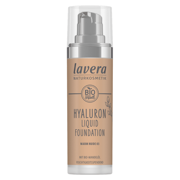 Lavera Hyaluron Liquid Foundation, Warm Nude 03