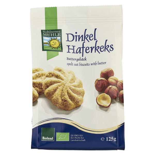 Bohlsener Mühle Bio Dinkel Haferkeks