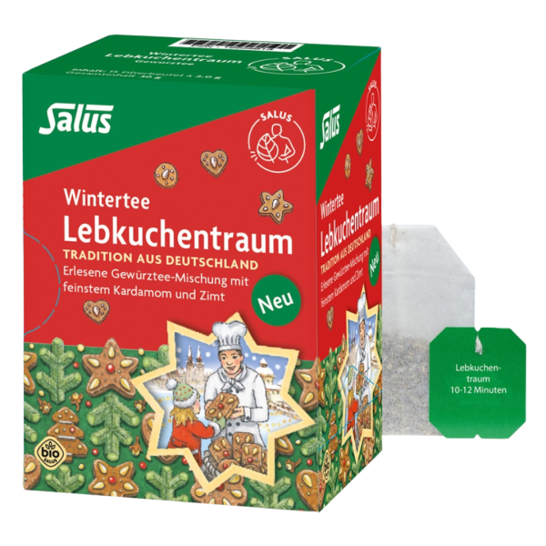Salus Bio Lebkuchentraum Gewürztee, 15 Beutel