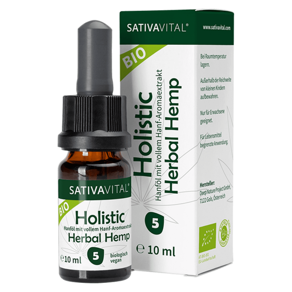 Sativa Vital Bio Holistic Herbal Hemp 5