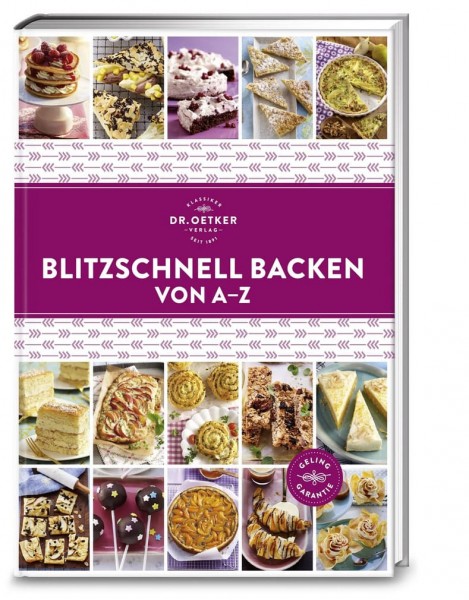 Dr. Oetker Verlag Blitzschnell Backen A-Z