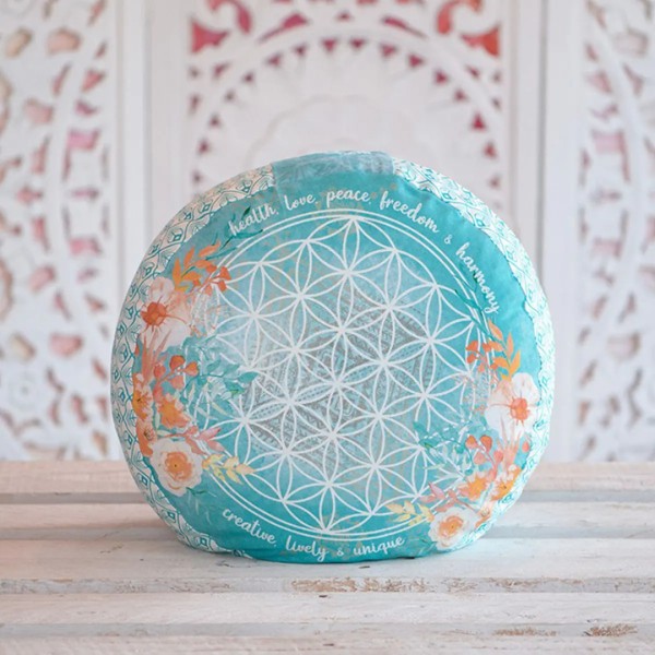 Spirit of Om Meditationskissen Jade Orange