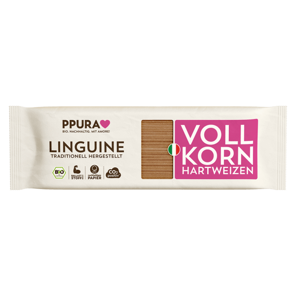 PPura Bio Linguine, Hartweizen Vollkorn