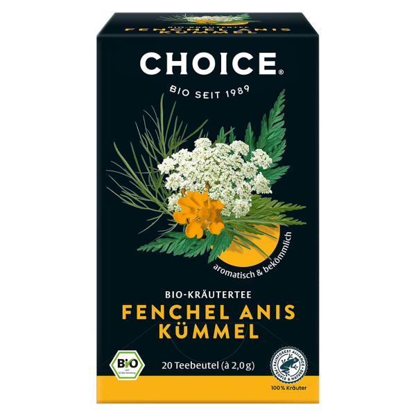 CHOICE Bio Fenchel Anis Kümmel