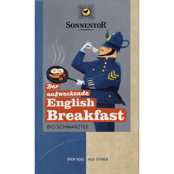Sonnentor Bio Der aufweckende English Breakfast Tee, 1000 g, Großpackung