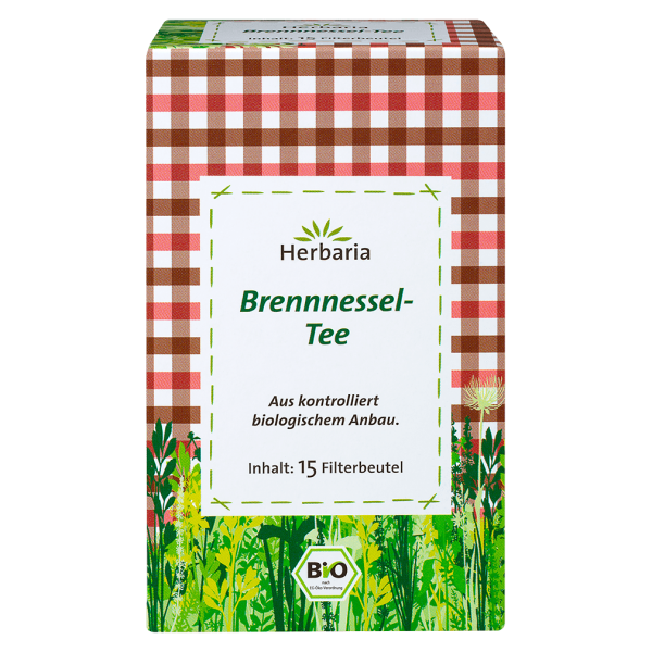 Herbaria Bio Brennnessel-Tee, 15 Filterbeutel