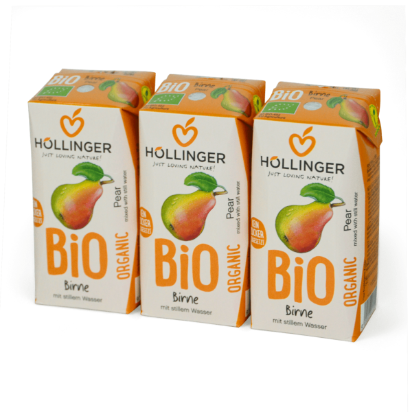 Höllinger Bio Birnendirektsaft 3*200ml