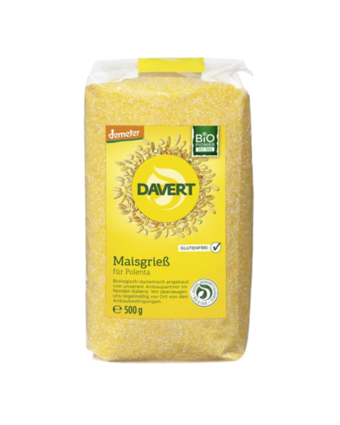 Davert Bio Maisgrieß Polenta Glutenfrei, 500g