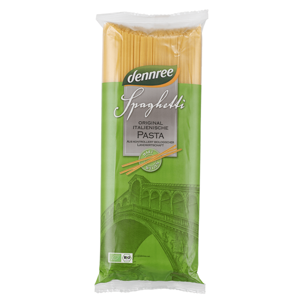 dennree Bio Hartweizen Spaghetti