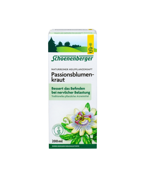 Schoenenberger Passionsblumenkraut Heilfpflanzensaft