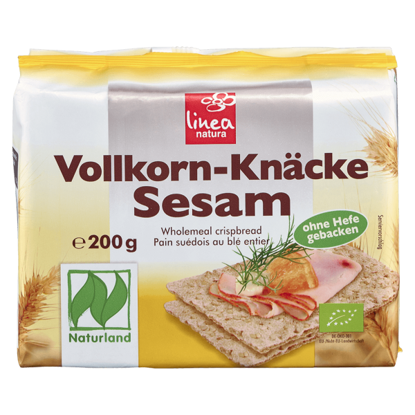 Linea Natura Bio Vollkorn-Knäcke Sesam