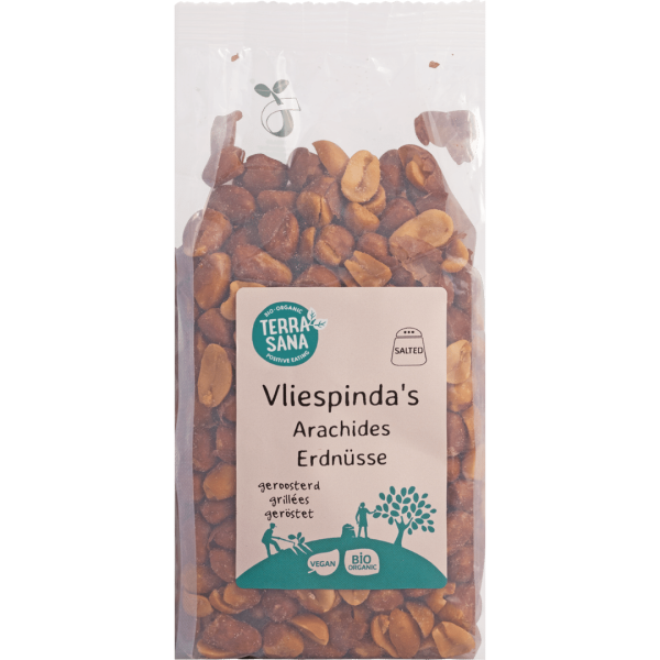 TerraSana Bio Erdnüsse, geröstet und gesalzen