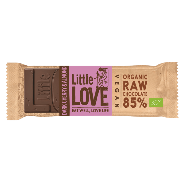 Bio Little Love Dark Cherry & Almond MHD 29.11.2019
