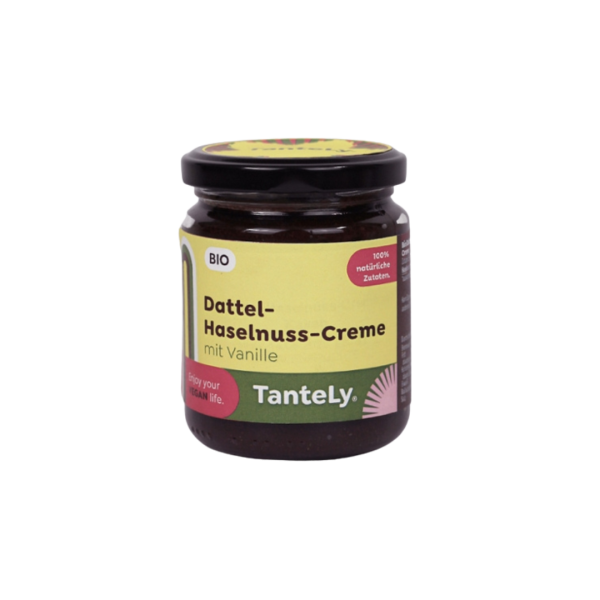 TanteLy Bio Dattel-Haselnuss-Mus mit Vanille