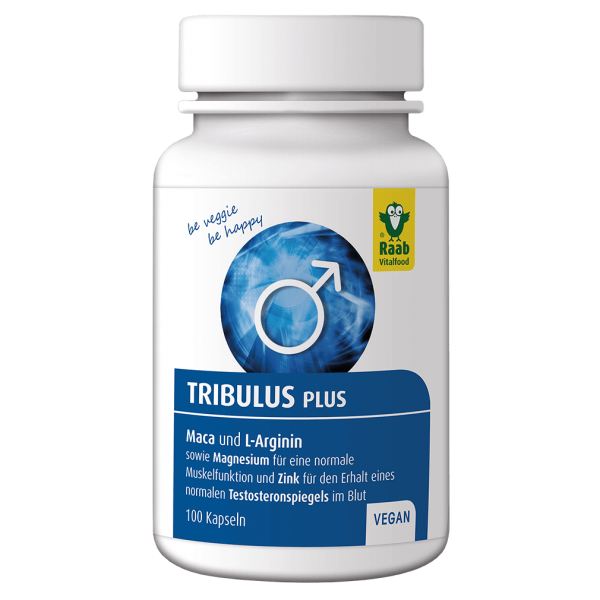 Raab Vitalfood Tribulus Plus Kapseln, 100 Stück