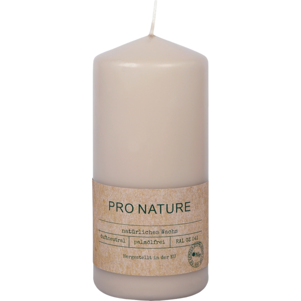 Müller Kerzen Stearin Stumpen ,,PRO NATURE" 150/68mm