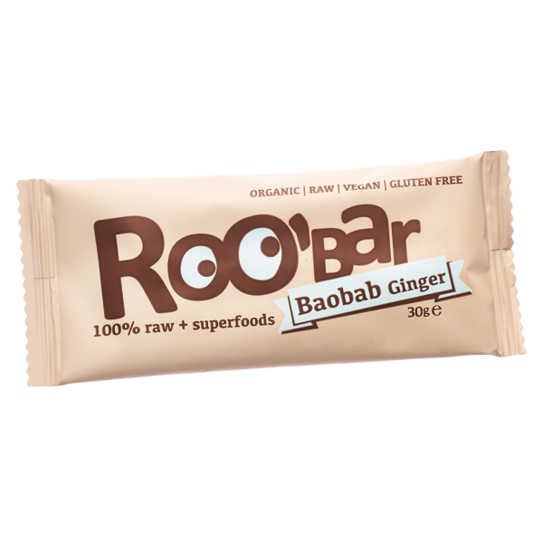 Bio Baobab-Ingwer Riegel
