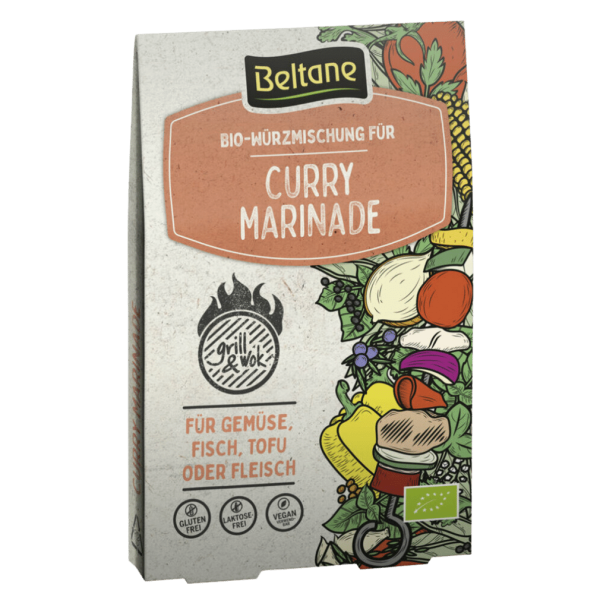 Beltane Bio Würzmischung für Curry Marinade