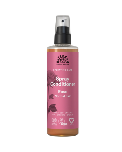 Urtekram Rose Spray Conditioner Normal hair, 250 ml