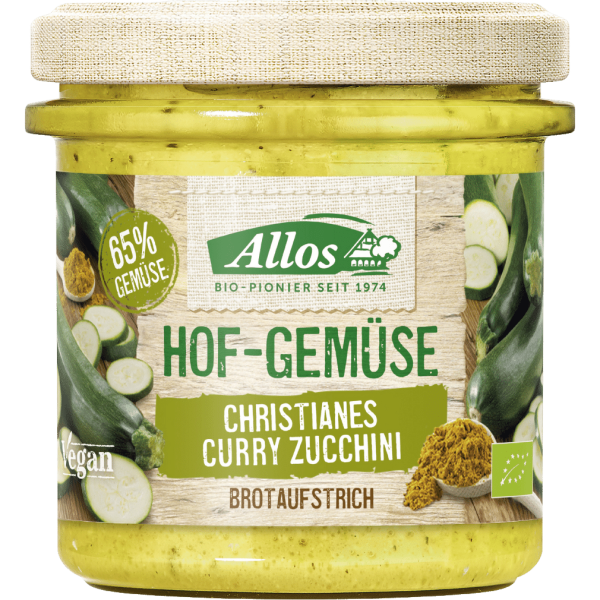 Allos Bio Hof-Gemüse Christianes Curry-Zucchini