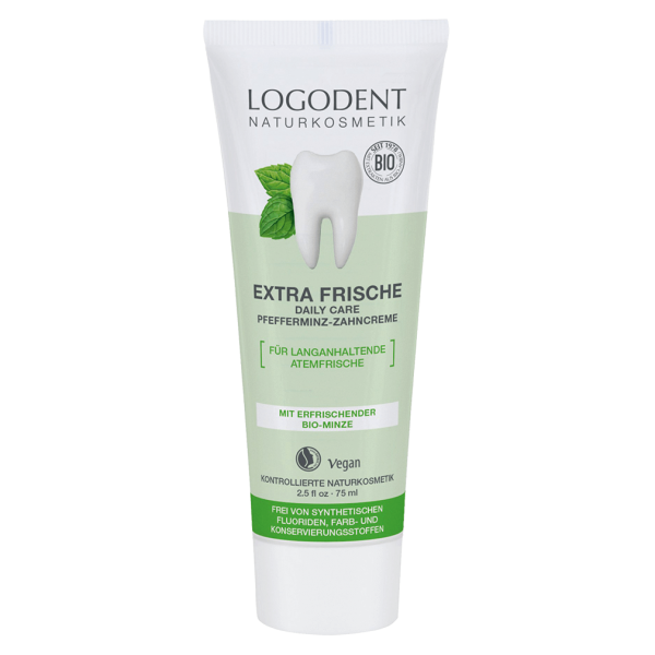 Logona Bio Extra Frische Daily Care Pfefferminz-Zahncreme