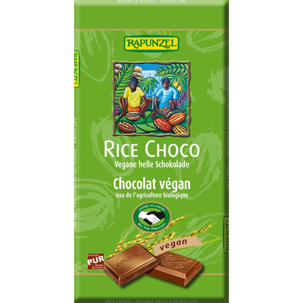 Rapunzel Bio Rice Choco vegane helle Schokolade
