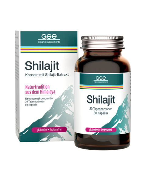GSE Shilajit, 60 Kapseln