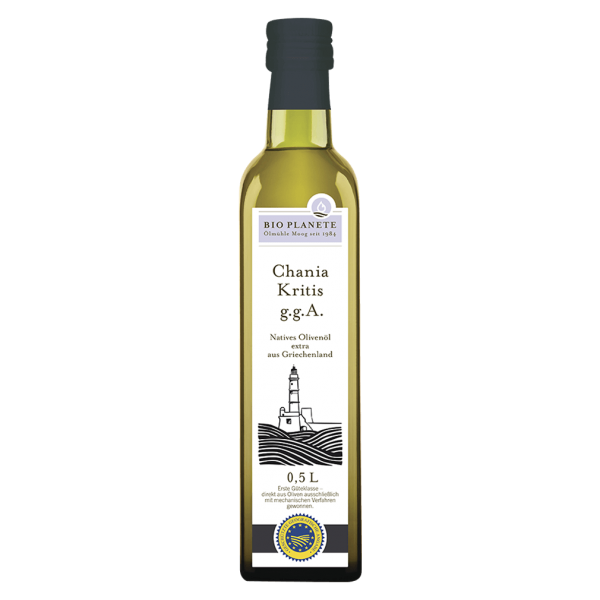 Bio Planète Bio Olivenöl Chania Kritis 0,5 Liter