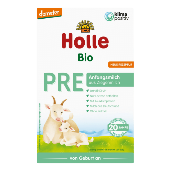 Holle Bio Anfangsmilch PRE aus Ziegenmilch, demeter