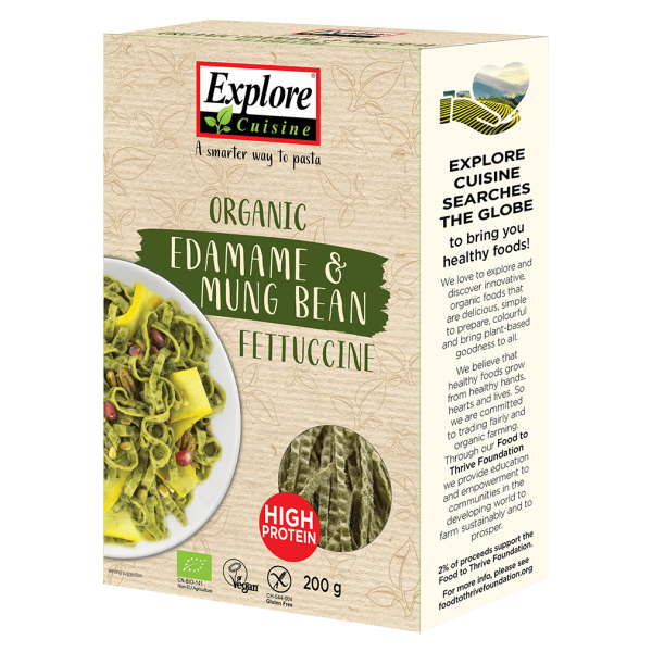 Explore Cuisine Bio Fettuccine aus Edamame &amp; Mungbohnen