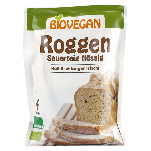 Biovegan Bio Roggen Sauerteig flüssig