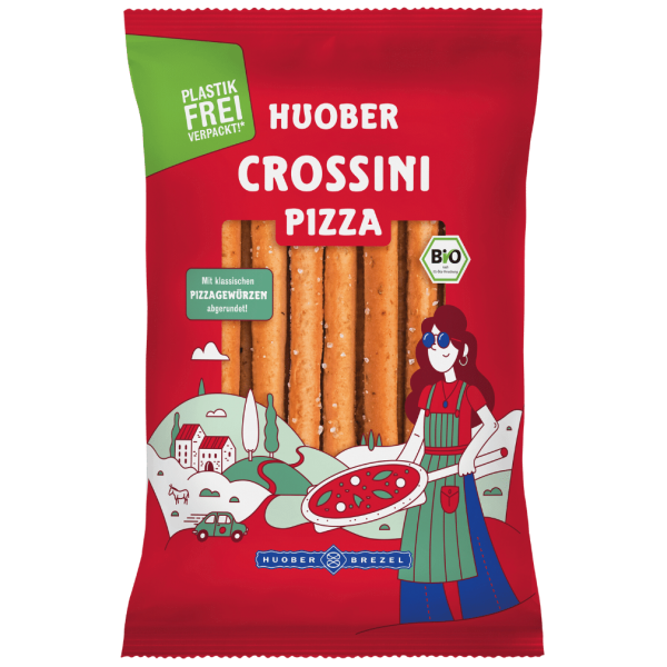 Huober Bio Crossini Pizza