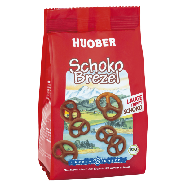 Huober Bio Schoko Brezeln