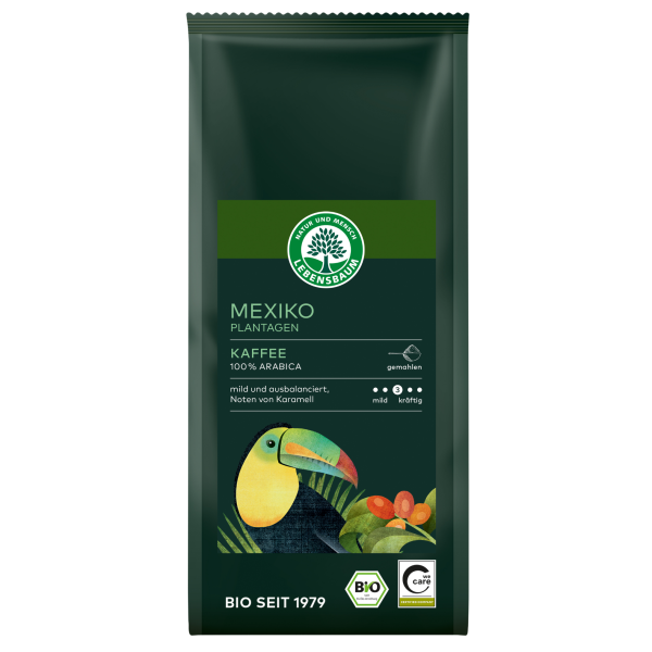 Lebensbaum Bio Plantagen Kaffee gemahlen